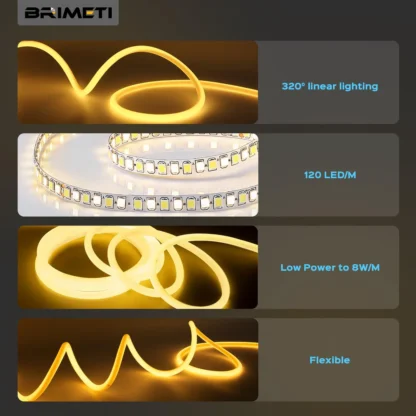 LED-voolik 2 m, töötab pistikust - Image 2