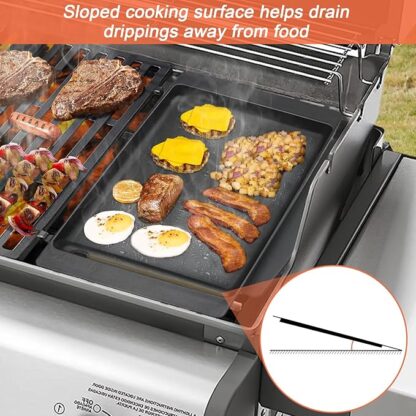Malmist pann grillile 30cm x 44cm x 5cm - Image 5