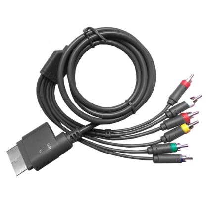 Juhe:  Xbox 360 Console, HD Audio Component Video Cable 1080P RGB RCA Cable for HDTV/Monitor