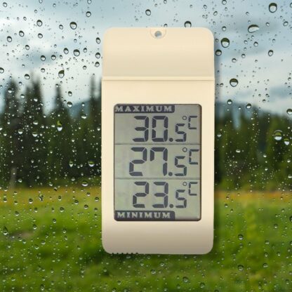 Digitaalne termomeeter tuppa või õue, näitab ka ööpäva kõrgemat ja madalaimat temperatuuri - Image 5