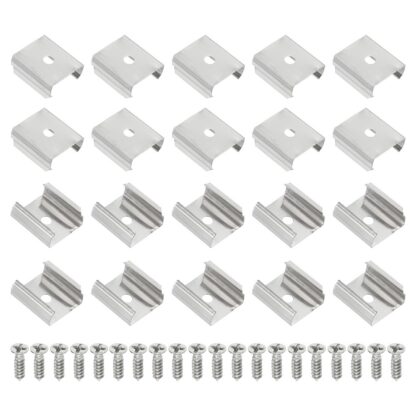 LED-riba kinnitusklambrid (120tk, 18-19mm)