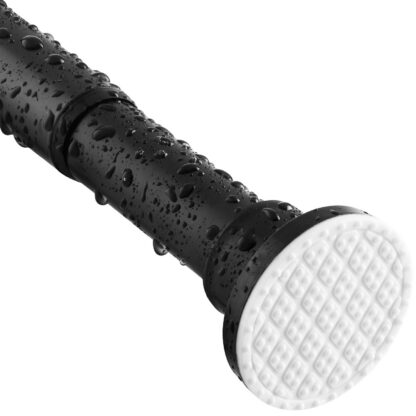 Pikendatav dušši kardinapu, must (70-255cm)