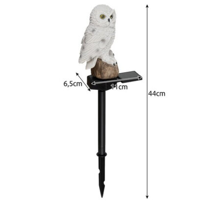 Öökulliga päikesepaneeliga aialamp - Image 4