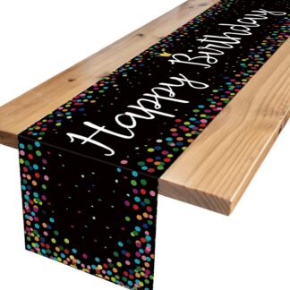 Pikk laudlina 30. sünnipäevaks, must (33x183cm)