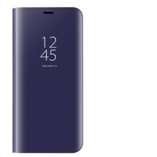 Oppo A92/A52/A72 telefonikaaned, peegelnahk, lilla-sinine