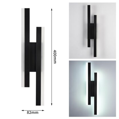 Modernne LED seinavalgusti, külm valgus (40cm, 16W, 1800LM) - Image 2