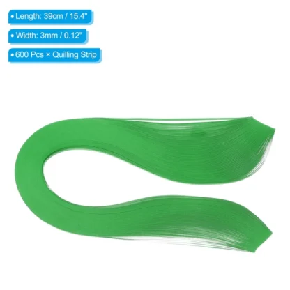 600 riba rohelist meisterdamispaberit 3mm x 39cm