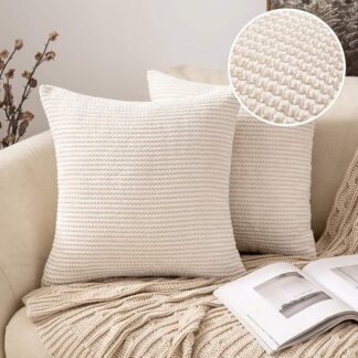 Padjakatted (2tk, 45x45cm, valged)