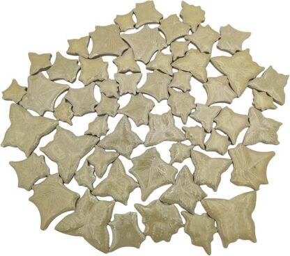 Liblikate ja mesilastega keraamilised kivikesed 500 g, kollased