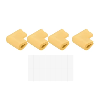 Mööbli nurgakaitsed 24 tk, 55mm x 35mm x 8mm, juhuslik värv - Image 3