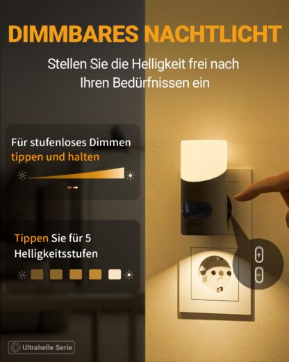 Liikumisanduriga LED-lambid, pistikusse, 2 tk - Image 3