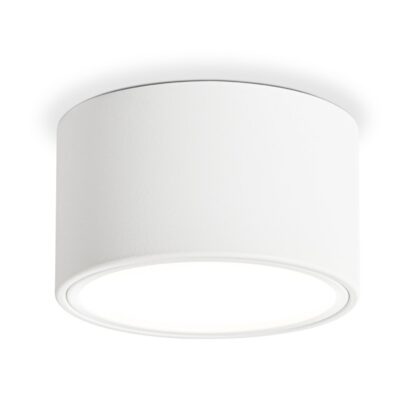 LED laelamp/kohtvalgusi, valge matt (Ø9,5x5,5cm)