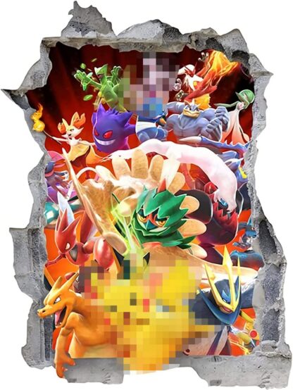 Pokemoniga seinakleebis