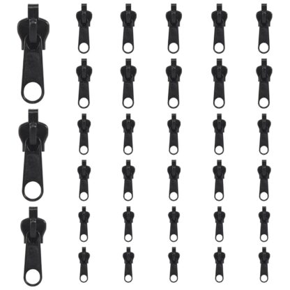 Tõmblukuliblikad (30tk, kolm suuruts – 3,6 cm, 3,4 cm, 2,8 cm)