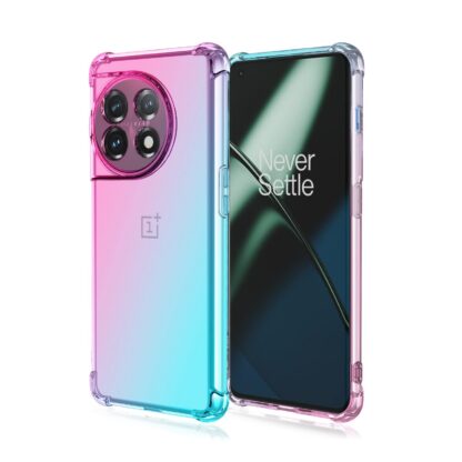 OnePlus 11 telefonikaaned, roosa/roheline