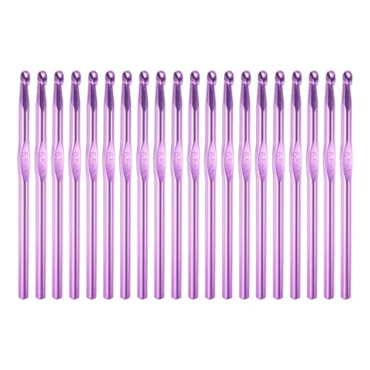 Alumiiniumist heegelnõel 6,5 mm, 1 tk