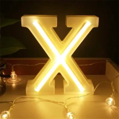 X-tähega LED-tuli, ca 15x14 cm