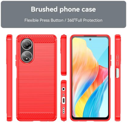 Oppo A58 4G telefonikaaned, punane - Image 2