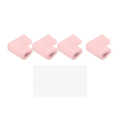 Mööbli nurgakaitsed 24 tk, 55mm x 35mm x 8mm, juhuslik värv