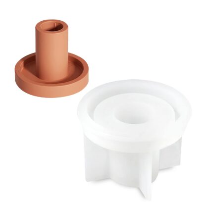 Küünlajalgade silikoonvorm (ümar)