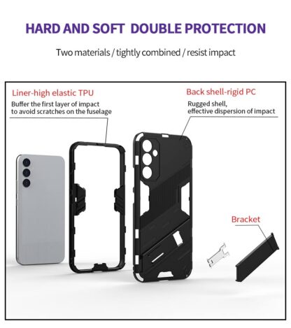 Samsung Galaxy A34 5G telefonikaaned, must - Image 3