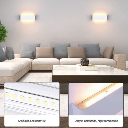 LED seinavalgusti, soe valgus, hämardatav (15W) - Image 3