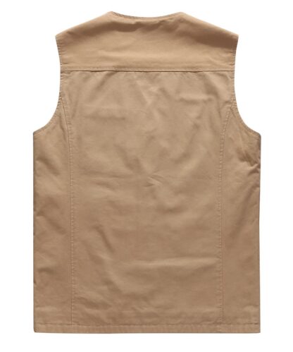 Meeste suvine vest, khaki (4XL) - Image 2