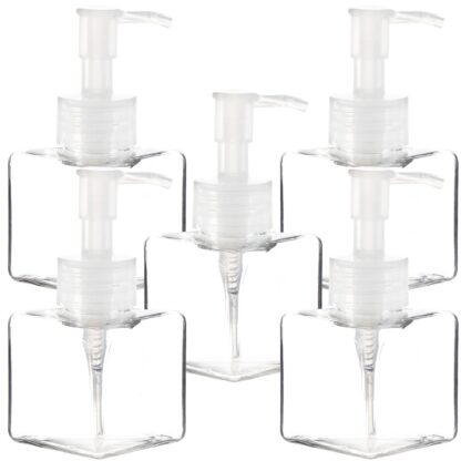 Plastikust pumppudelid (5tk, 120ml)