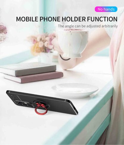 Xiaomi Mi 12T 5G telefonikaaned, 360° pöörlev rõngas, sinine - Image 3