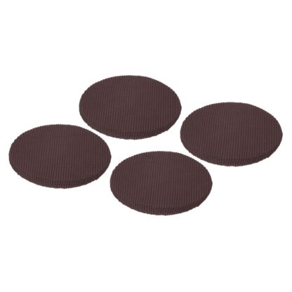 Pruunid tabureti katted (4tk, 28-40cm läbimõõduga)