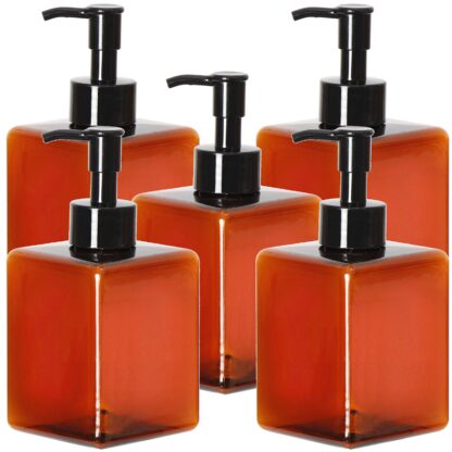 Plastikust pumppudelid (5tk, 350ml)