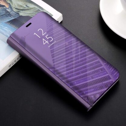 Oppo A92/A52/A72 telefonikaaned, peegelnahk, lilla-sinine - Image 3