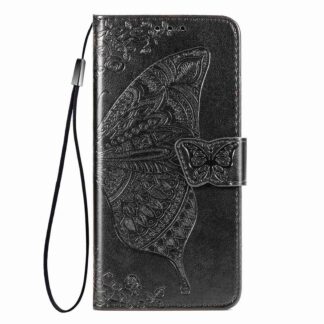 Xiaomi Mi 12T/12T PRO 5G telefonikaaned, liblikaga (must)