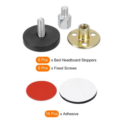 Reguleeritavad voodiraami fikseerijad (8tk, 43-64mm) - Image 3