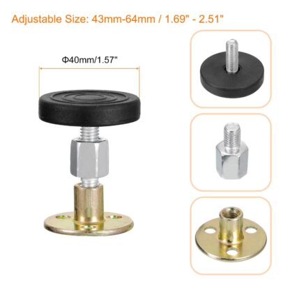 Reguleeritavad voodiraami fikseerijad (8tk, 43-64mm) - Image 2