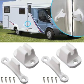 Uksehoidja automajadele (2tk, valge)