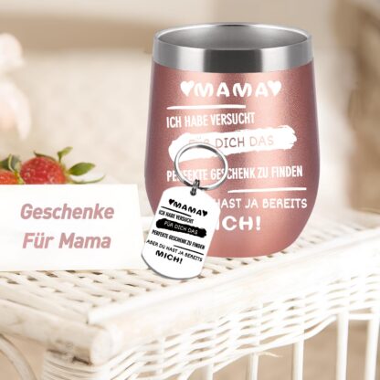 Termosekruus (350ml) koos kaane ja kõrrega, kaasas võtmehoidja, saksakeelsed kirjad - Image 2