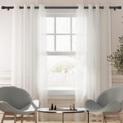 Pikendatav kardinapuu, must (75-150cm, läbimõõt 2cm) - Image 3