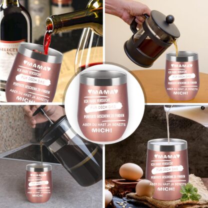 Termosekruus (350ml) koos kaane ja kõrrega, kaasas võtmehoidja, saksakeelsed kirjad - Image 3