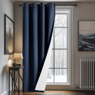 Tumesinine pimendav kardin 1 tk (260x140cm)