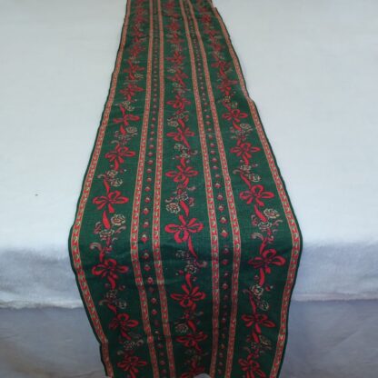 Roheline pikk jõululaudlina 26x141 cm