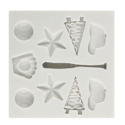 Pesapalliteemaline silikoonvorm - Image 3