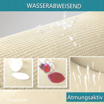 Veniv lahvikäiva diivanvoodi kate, beež - Image 3