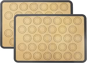 Silikoonist matid makroonide ja küpsiste küpsetamiseks (2tk, 42x29cm)