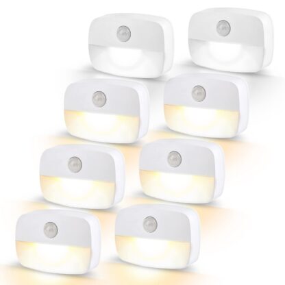 LED öölambid, hämarusanduriga (8tk)