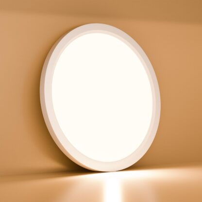 LED laelamp, veekindel, valge servaga (24W, 6000K, 2600LM, 30x2,5cm) - Image 2