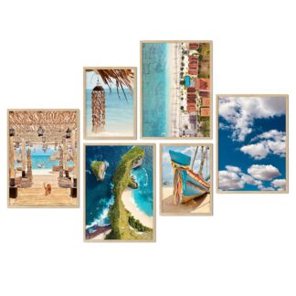 Posterid (6tk, 4x A4, 2x A5), ilma raamideta