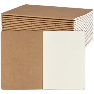 A5 märkmikud valgete lehtedega (24tk, 30 lehte)