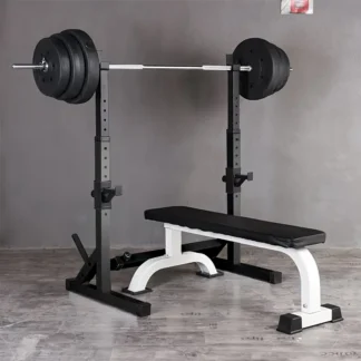 Kükkimisraam kangi raam reguleeritav Pikkus 73-105cm & Kõrgus 80-150cm, kuni 200 kg
