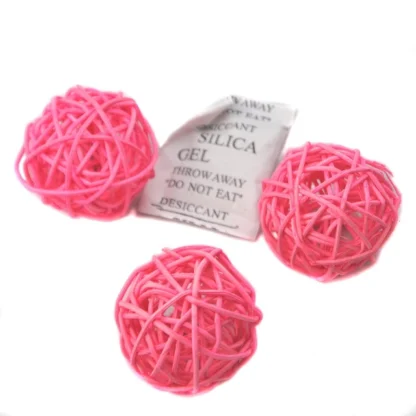 10 roosat rattan palli, läbimõõt 5-6 cm - Image 2